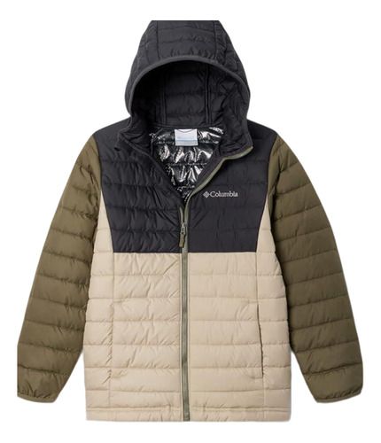 Campera Columbia Powder Lite Con Capucha ( Niños ) 