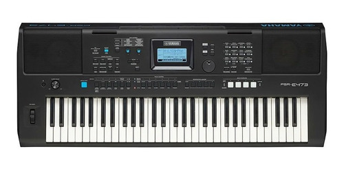 Piano Organeta Yamaha Psr E 473  + Base+ac Expomusic 