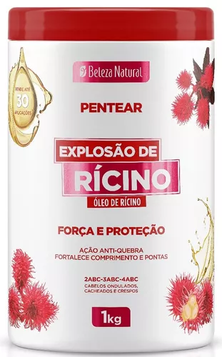 Mega Óleo de Rícino Creme para Pentear 1kg Natuhair – Mariango Cosméticos