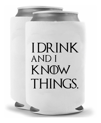 Tyrion Lannister Bebida Y Sé Cosas | Conjunto De Dos (2) Div