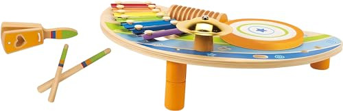 Galardonado Hape Poderosa Mini Banda Instrumento De Percusió