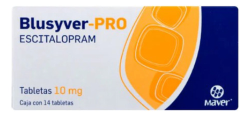 Blusyver Pro Escitalopram 10 Mg 28 Tabletas