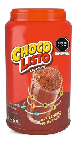 Modificador Chocolisto Tarro X 1000 Gr - g a $33