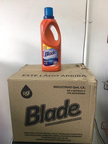 Detergente Liquido Para Lavar  Ropa Blade  