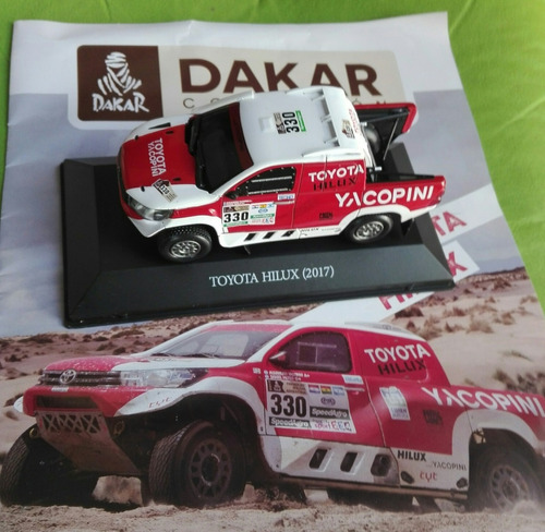 Dakar. Toyota Hilux 330 (2017). Yacopini. Esc. 1:43