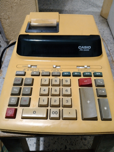 Casio Fr - 3400 Calculadora Vintage