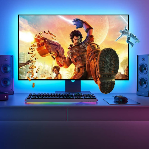 Imagen 4 de 7 de Cinta Led Inteligente Wifi Para Tv - Inmersión Rgb C/cámara