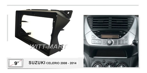 Adaptador Radio Bisel Suzuki Celerio 2009-2014    9 Pulgadas