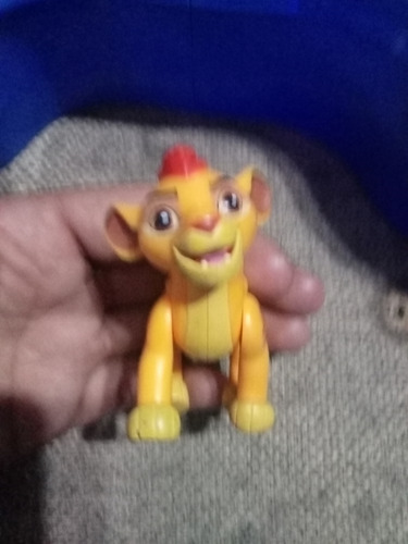 Figura Simba Del Rey León Disney (Usado)