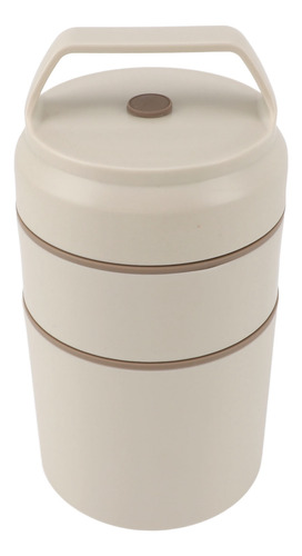 Tarro Aislante Para Alimentos De Acero Inoxidable De Doble C