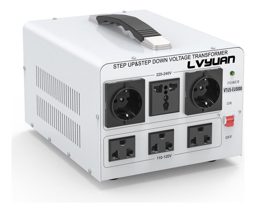 Transformador De Voltaje Lvyuan 5000w Step Arriba/down