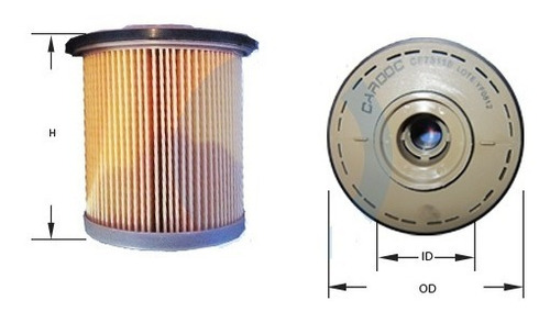 Filtro Combustible Trampa De Agua Toyota Dyna 4.6 Hino 500