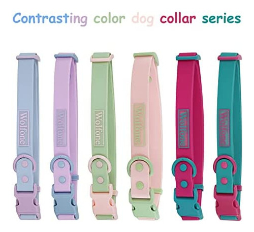 Wolfone Collar Impermeable Para Perro Con Hebilla De Liberac