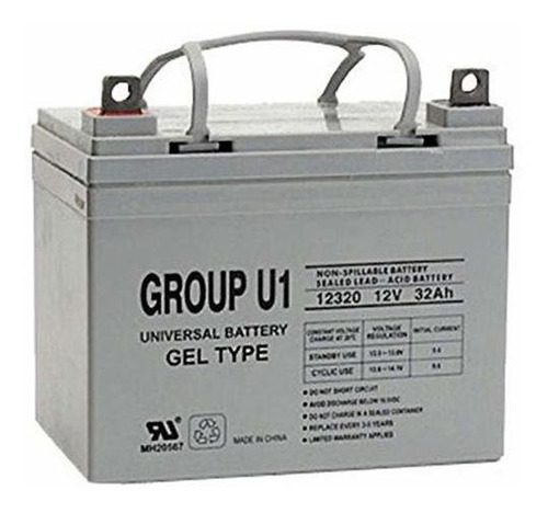 Grupo Universal De La Energía De 12v 32ah U1 Gel Ocio Montae