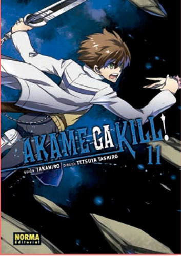 Akame ga kill! 11, de Takahiro & Tetsuya Tashiro. Editorial NORMA EDITORIAL, S.A., tapa blanda en español