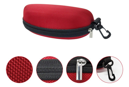 Funda De Gafas De Sol Hsymq Para Hombre Y Mujer Con Clip De