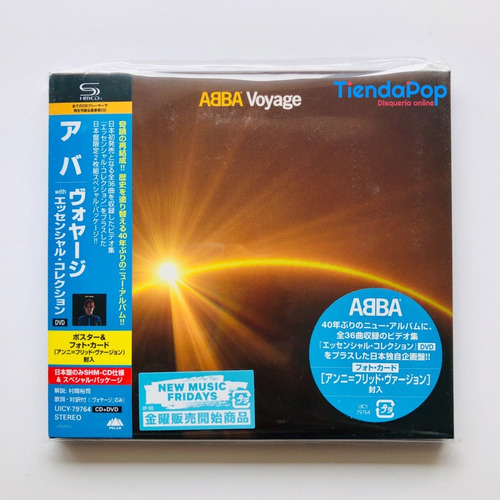 Abba Voyage Japon + The Essential Colection Limited Cd + Dvd