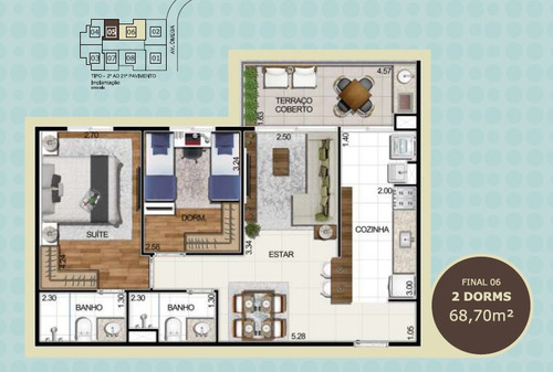Imagem 16 de 29 de Studio Residencial Para Venda, Empresarial 18 Do Forte, Barueri - St6906. - St6906-inc