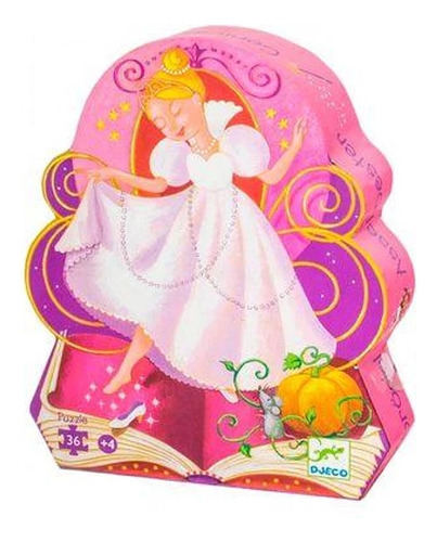 Djeco Puzzle Cinderella 36 Piezas /matplay