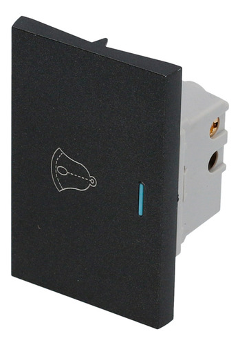 Paq C/20 Interruptor Para Timbre, Línea Premium, Color Negro