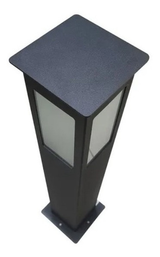 Imagen 3 de 10 de Farola De Piso Garden 80 Cm De Hierro Exterior E27 Led