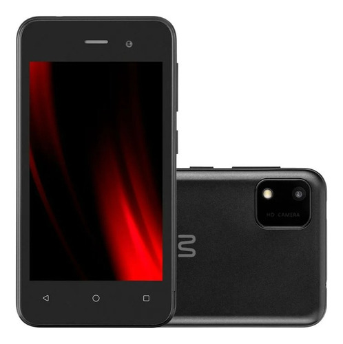 Smartphone Multi E Lite 2 64 (32+32)gb 3g 4'' 1gb Ram Preto