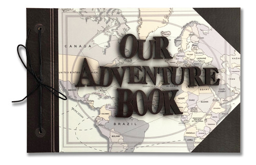 Album Para Fotos Our Adventure Book Vintage - 20 Hojas