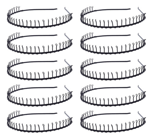 24pcs 31 Dientes Peine Pelo Aro Mujer Creativa Diadema Simpl