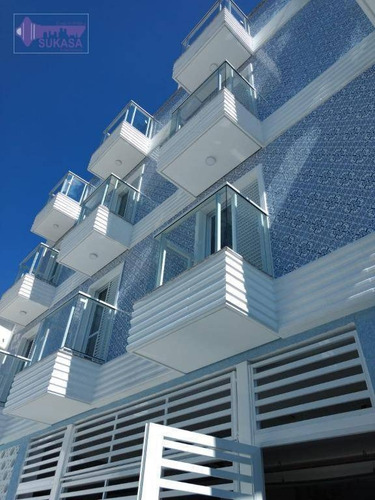 Cobertura Com 2 Dormitórios À Venda, 58 M² Por R$ 401.520,00 - Vila Pires - Santo André/sp - Co0408