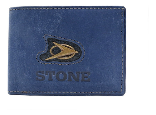 Billeteras Cuero Hombre Stone Original Fichero 4094