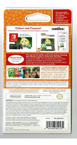 6 Tarjetas Nfc Amiibo - Animal Crossing - Sobre Sellado S2