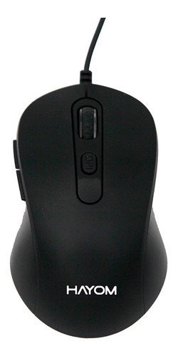 Mouse Office Hayom Mu2902 Fio 6 Botões 2400 Dpi Ergonômico