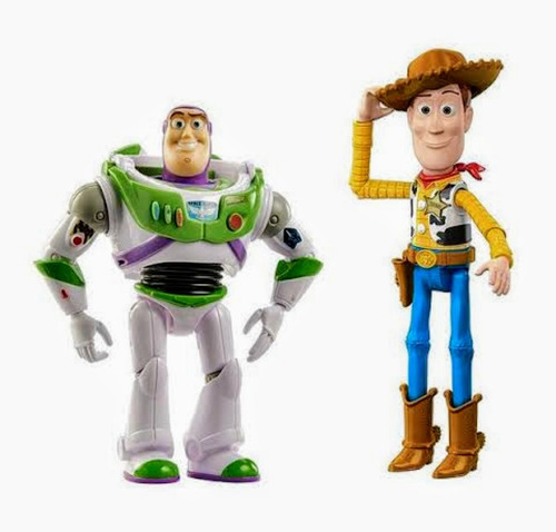 Woody Y Buzz Lightyear Toy Story 4 Originales 2 En 1