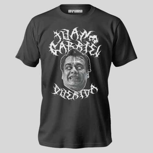 Playera Juan Gabriel Gótico Gothicquerida Metalero Estampado