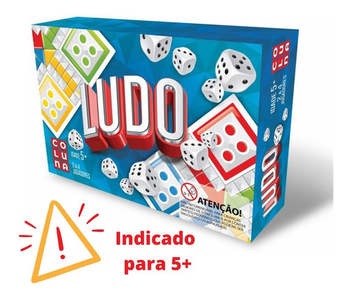 Ludo - Jogo De Tabuleiro - Coluna