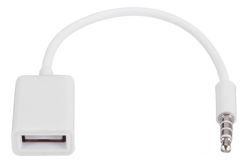 Conector De Audio Auxiliar De Coche Macho De 3,5 Mm A Adapta