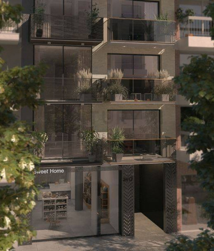 Imagen 5 de 7 de Venta Monoambiente Grande Divisible A Estrenar En Palermo Con Balcón