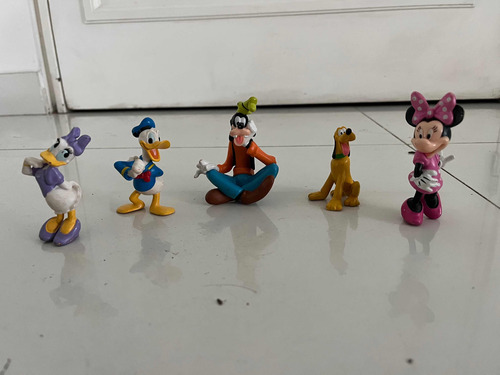 Muñecos Disney Amigos De Mickey Mouse (x5) Original Disney