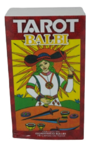 Tarot Balbi Rojo Chico Tb