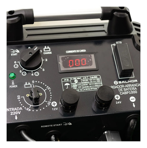 Cargador Batería Arrancador 12 24v Moto Auto Camión Salkor