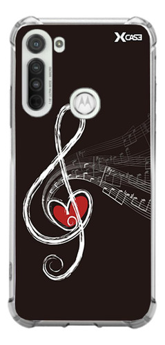 Case Música - Motorola One Zoom - Silicone Tpu - Uv Flexível