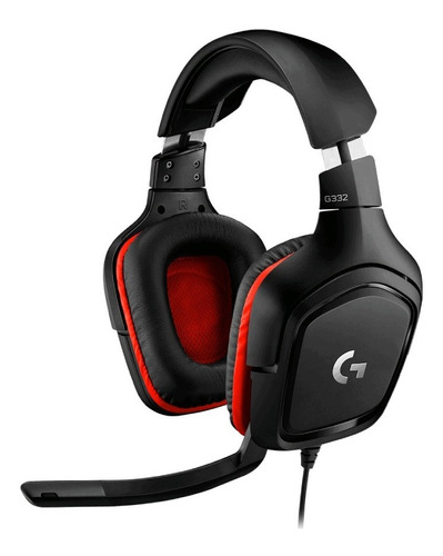 Audífonos Gamer Logitech G Series G332 Black
