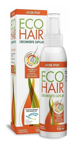 Eco Hair Spray Locion Crecimiento Capilar X 125ml Ecohair