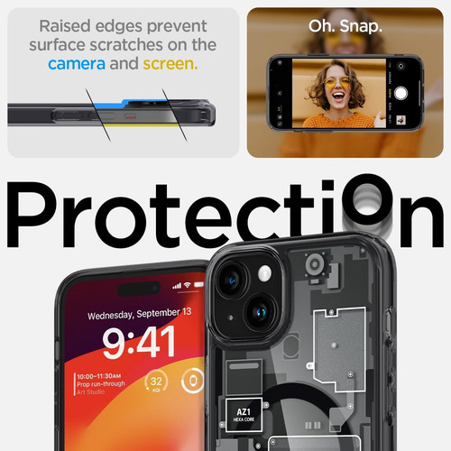 Capa Original Spigen Zero One (magfit) Para iPhone 15 Plus