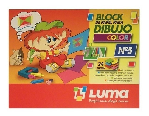 Block Luma N5 Color X 20 Hojas