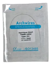 Comprar Arcos Acero Estéticos Blancos Rectangulares X1 Ortodoncia 