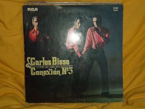 Vinilo Carlos Bisso Y Su Conexion Numero 5 Rn1