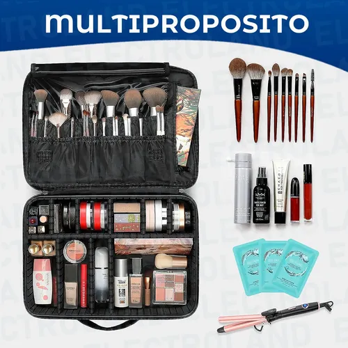 Malet n Neceser Organizador De Maquillaje Profesional Viaje