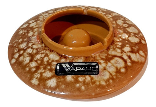 Cenicero Ceramica Esmaltada Vapahc Modelo Venus Deco!!!