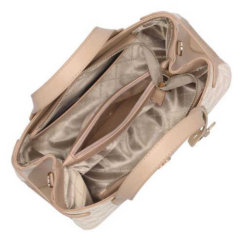 Bolsa Satchel Para Mujer Westies Beige Hbquinary22we